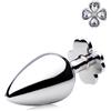 NURCIX Spina anale Nuovo plug anale di piccole dimensioni Leaf Clover Butt plug anale in metallo colore perline palla uova giocattolo del sesso
