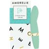 AMORELIE Ride - Vibratore punto G, 18,5 cm, impermeabile con batteria