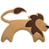 Leschi CUSCINO RISCALDABILE Leschi per la pancia e la schiena/Per collo, cervicale e coliche dei neonati/Per microonde, con semi di grano/Cuscino termico per bambini/Juri il leone, beige