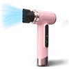 LICAEVEY Asciugacapelli, Asciugacapelli con Bocchetta Rotante a 360°, Asciugacapelli da Viaggio con Ricarica USB, 200 W per Asciugatura Rapida con Modalità di Soffio a 3 Temperature per