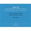 Unbekannt 8 piccolo praeludien + fugen Bwv 553 - 560 - arrangiamento per organo [Note musicali/holzweißig] Compositore: Bach Johann Sebastian