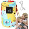 Generic Scaldabiberon - 29,5 x 13,7 x 1 cm, scaldabiberon portatile USB - scaldino elettrico da viaggio per bambini adatto ai viaggi per uso interno ed esterno