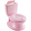 Summer Infant Vasino WC Bimba con Suono Sciacquone, Tavoletta Ribaltabile e Scomparto Salviette, My Size Potty Rosa