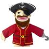Bexdug Marionette da Eroe, Marionette per Giochi di Ruolo per Bambini, Progettate da Terapista Occupazionale, Dottore, Infermiere, Vigile del Fuoco, Agente di Polizia, Giocattolo Educativo Interattivo, 40 cm