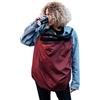 Neko Cover Invernale Universale per Marsupio e Fascia Porta-Bebè - 2 in 1 per Marsupio, Fascia, Porta Bimbo, Passeggino, Ovetto - Impermeabile, Antivento e Calda per Neonati (Sangria)