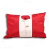 Paoletti Fodera per Cuscino Floreale Poppet, Cream/Red, 35cm x 50cm, 35cm x 50cm
