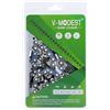 V-MODEST Catena per motosega da 71,1 cm, 92 maglie, passo 0,95 cm, calibro 1,27 cm, compatibile con McCulloch Pro Mac 800, MS461, sostituisce Oregon 72LPX092G, 72EXL092G