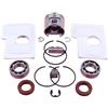 LIWaaGe Adatto for motosega MS180 018 Kit di ritegno for spinotto pistone da 38 mm Filtro Cuscinetto albero motore Paraolio E-clip