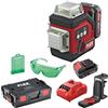 FLEX Laser a batteria a 360° ALC 3/360-G/R 12 Set + LKS 65-170 F1/4 - incl. treppiede (peso 0,53 kg, batteria ai polimeri di litio 2,5/4,0 Ah / 10,8 V) 532862