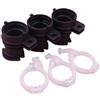 LIWaaGe Adatto for Hus 362 365 371 372 XP Motosega Collettore Supporto Morsetto Flangia Ricambio Utensile
