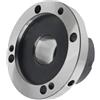 FBFTGMRMTA Portapinza ER flangia, mandrino ER ER32-D80 tre fori sette fori 40-100 attacco testa mandrino Portapinza(ER40 D125 7 hole 95mm stop)