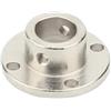 FBFTGMRMTA Giunto flangiato flangia rigida, 1 pz 3 mm 5 mm giunto metallico ad alta durezza flangia guida albero supporto asse ottico motore(8mm)