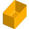 Art Plast SCATOLA IN POLIPROPILENE 139x89h 94mm PER ORGANIZZATORE IN PLASTICA ART PLAST L443xP317xH107mm