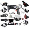 Generic Kit combinato 10-in-1 senza fili con seghe multiple e trapani per progetti domestici fai da te e costruzione professionale
