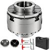 OPSREY Set di mandrini autocentranti for tornio a 4 griffe da 4 pollici / 100 mm con perno mandrino a vite, chiave for smerigliatrice for foratura fresatura lavorazione del legno