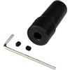 LAXALO 1 adattatore for mandrino for trapano, attacco for morsetto di foratura B10/B12 for mandrino for trapano con albero motore da 4 mm a 10 mm(8mmx10)