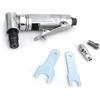 NGBFF Mini 1/4 Air Angle Die Grinder 90 Gradi Pneumatico Rettifica Lucidatrice Mulino Macchina for Incidere Intaglio Tool Kit Con Dischi Abrasivi(Only machine)