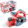 Extol Premium Pialla elettrica 110 mm di larghezza della pialla e profondità di serraggio fino a 3 mm I Pialla elettrica manuale - 1000 W I Pialla per legno con arresto parallelo e adattatore per tubo