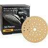 Mirka Gold Multifit - Confezione da 50 dischi abrasivi per levigatrice orbitale, grana 220, 12,7 cm, per legno, cartongesso, metallo