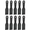 QUARKZMAN 10pcs Spatola Stucco 2 Larghezza Spatola Plastica Flessibile Attrezzo Raschietto Stucco Per Taping Cartongesso Stesura Pittura Graffiatura Parete Nero