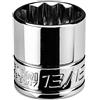 Capri Tools Bussola bassa 13/16, attacco da 3/8, 12 punti, SAE