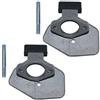 AUMEL 2 Pz/lotto Base adattatore staffa carburatore per Cinese 5800 5200 4500 58cc 52cc 45cc Parti della motosega