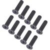 ZYNCUE 10Pcs Vite di fissaggio M5 25mm Filettatura sinistra per UNF Drill Chuck Shank Adapter