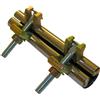 LASCO 13-1336 - Morsetto per riparazione tubi, in acciaio INOX, con due bulloni, adatto per IPS da 1-1/4 o 1-1/2 L rame