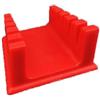 Vilgftyiet Organizer magnetico regolabile per stazione di saldatura con supporto a morsetto e staffa per banco da lavoro, rosso, 64 x 55 x 35 mm