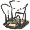Velleman Comodo strumento di terza mano con 4 bracci, supporto per saldatura e varie applicazioni, saldatura PCB, incisione del legno, verniciatura del vetro