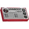TENG TOOLS Set di chiavi a bussola e punte da 1/4, 48 pezzi