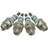 UYTGFO Fit For 43cc/47cc/49cc Minimotors Mini ATV-Quads BMR6A BM6A Chainsaw Lawn Mowers 152 10PCS HP 2-stroke IRIDIUM Spark Plug AIX-BM6