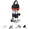 AXADD 800w 30000rpm Kit combinato for utensili for router di legno Macchine for la lavorazione del legno elettriche Carpenteria elettrica Strumenti for trimmer manuali con fresa (Color : SET 2, Size : Typ
