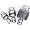 FNUAGXUE Set di mandrini for trapano leggero B10 B12 B16 B18 con adattatore for albero for frese - Gamma 0,6-16 mm(Inner hole 8mm -B12)