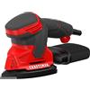 CRAFTSMAN Levigatrice per dettagli, levigatrice per mouse con cavo per lavorazione del legno, include 2 accessori, fogli di carta vetrata e sacchetto per la polvere (CMEW210)