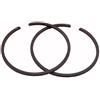 UYTGFO Adatto for KIORITZ ECHO CS301 302 303T 305 306 CS3000 CS3050 HITACHI 330 MOTOSEGA DECESPUGLIATORE CS-300 Anello pistone 37 mm(2 PCS)