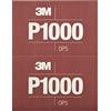 3M Hookit 34341 - Foglio abrasivo flessibile (270J, 140 mm x 171 mm, P1000, PN34341), numero di articoli: 1