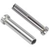 Gettimore Adattatore per trapano in acciaio inox da 3 175 mm a 2 35 mm con mandrino di bloccaggio per incisione per lavori di precisione (da 3,17 mm a 2,35 mm)