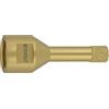 Tivoly 12010921000 - Punta diamantata a secco M14, Ø 10 mm, L35 mm, per smerigliatrice