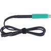 Uadme Maniglia per Saldatura Interfaccia a 6 Pin Maniglia per Saldatura con Maniglia per Saldatura ergonomica Morbida e Resistente al Calore per Stazione di Saldatura 24V