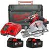 Milwaukee M18 CCS55-502X - Sega circolare, 5,5 cm, 5000 giri/min, 4,1 cm, 80,8 dB, 91,8 dB, 1,59 cm