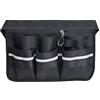 Sparrow Angel Cintura Porta Attrezzi Ristorazione for Pulizia in Bagagli Bag Hotel Restaurant Cleaner Cameriere Tool Bag Cintura in Vita con Le Tasche (Color : Black)