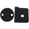 DORFEY Elemento filtrante for filtro aria adatto for decespugliatore Robin NB351 NB411, ricambio originale Engien, 5413502700, 5413500600