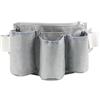 Vdaxvme Cintura per attrezzi da giardino per donne e uomini, cintura per piccoli attrezzi da giardinaggio, unisex, con tasche, cintura regolabile in vita