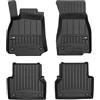 IMJ-Global Tappetini Auto Gomma ProLine 3D su Misura Compatibili con Audi A6 C8 2018-2025, Set Completo di Tappeti Auto TPE per Migliorare Look e Sportività, Tappetino Premium in TPE Durevole