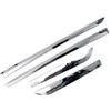 Btnuahq Car Styling Porta Laterale Stampaggio Corpo In Acciaio Inox Trim Copertura Adesivi Striscia Per Toyota Per RAV4 2013-2016 2017 Minigonne Laterali Auto