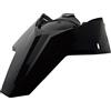 POLISPORT 8567900007 - Parafango posteriore + pannelli laterali robusti e durevoli compatibile con le moto KTM a colori Nero