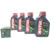 AER MOTO SPARE PARTS 4 LITRI OLIO motore moto 4t 5100 10W40 Technosynthese Sintetico 4LT NEW