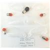 RMS KIT 4 GEMME FRECCE + VETRO FANALE POSTERIORE TRASPARENTI compatibile con GILERA TYPHOON - 5 LAMPADINE OMAGGIO