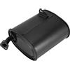 Ghulumn Silenziatore di Scarico Universale per Generatore di 2-3KW Nero per Accessori 5.5HP 6.5HP 3500W 4000W